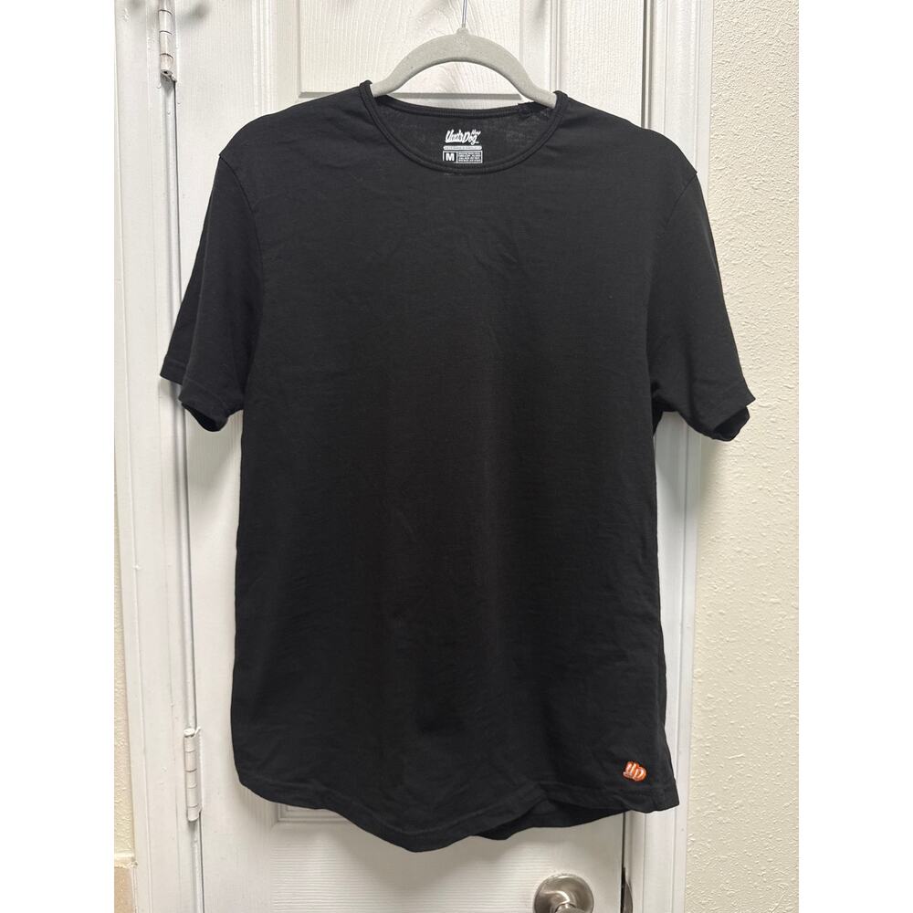 UndrDog Hemp Blend Midnight Black Short Sleeve TeeShirt Bundle Size Medium - Picture 2 of 4